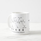 Mug du nom du peptide Ryker (Devant gauche)