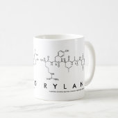 Mug du nom du peptide Ryland (Devant droit)