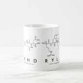 Mug du nom du peptide Ryland (Centre)