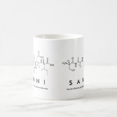 Mug du nom du peptide Sanni (Centre)