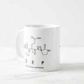 Mug du nom du peptide Sep (Devant gauche)