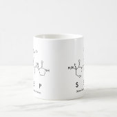 Mug du nom du peptide Sep (Centre)