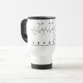Mug du nom du peptide Severine (Devant gauche)