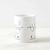 Mug du nom du peptide Siem (Centre)