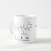 Mug du nom du peptide Sien (Devant gauche)