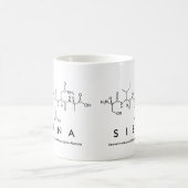 Mug du nom du peptide Siena (Centre)