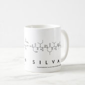 Mug du nom du peptide Silvan (Devant droit)