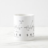 Mug du nom du peptide Skyler (Centre)