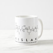 Mug du nom du peptide Stanislav (Devant droit)