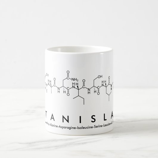 Mug du nom du peptide Stanislav (Centre)