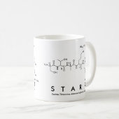 Mug du nom du peptide Starr (Devant droit)