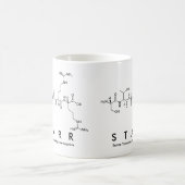 Mug du nom du peptide Starr (Centre)