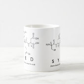 Mug du nom du peptide système (Centre)