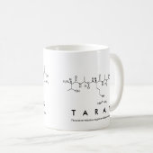 Mug du nom du peptide Taran (Devant droit)