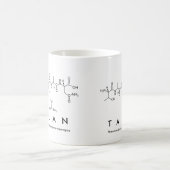 Mug du nom du peptide Taran (Centre)
