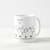 Mug du nom du peptide Tiernan (Devant droit)
