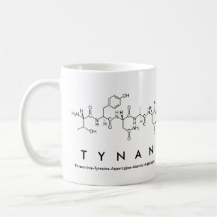 Mug du nom du peptide tynan