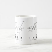 Mug du nom du peptide Tyreek (Centre)