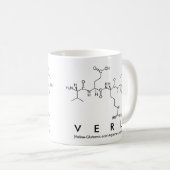 Mug du nom du peptide verl (Devant droit)