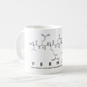 Mug du nom du peptide Vernell (Devant gauche)