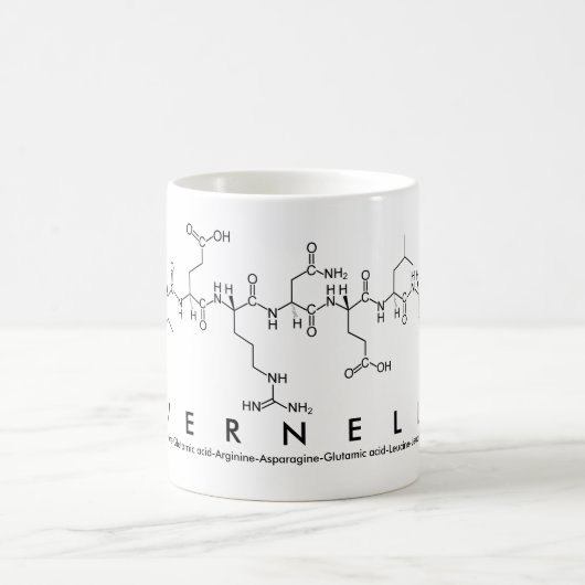 Mug du nom du peptide Vernell (Centre)