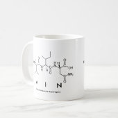 Mug du nom du peptide Vin (Devant gauche)