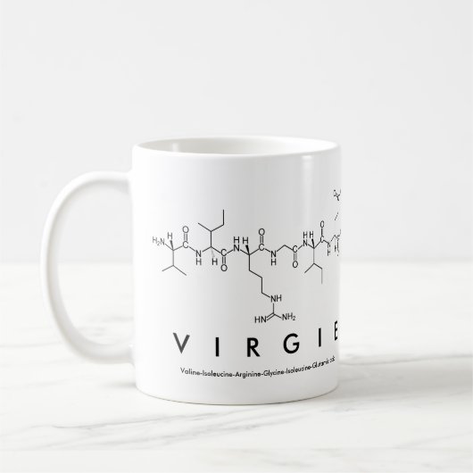 Mug du nom du peptide virgie (Gauche)