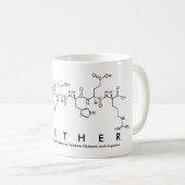 Mug du nom du peptide Walther (Devant droit)