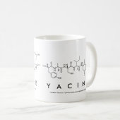 Mug du nom du peptide yacine (Devant droit)
