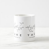 Mug du nom du peptide yacine (Centre)