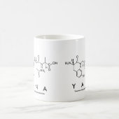 Mug du nom du peptide Yana (Centre)