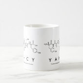 Mug du nom du peptide Yancy (Centre)