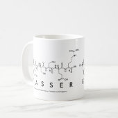 Mug du nom du peptide Yasser (Devant gauche)