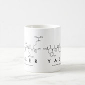 Mug du nom du peptide Yasser (Centre)