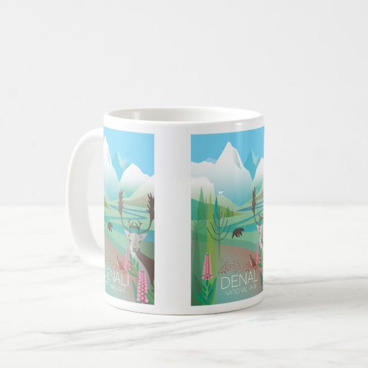 Mug du parc national de Denali (Devant gauche)