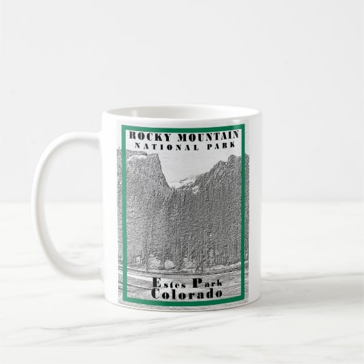 Mug du parc national des Rocheuses (Gauche)