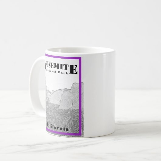 Mug du parc national Yosemite (Devant gauche)