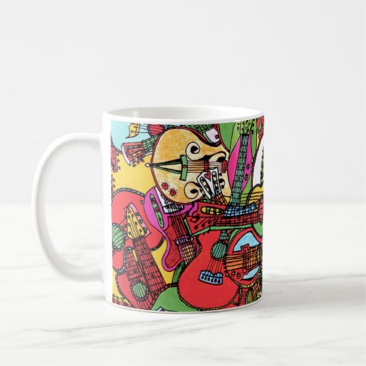 Mug du parti guitare (Gauche)