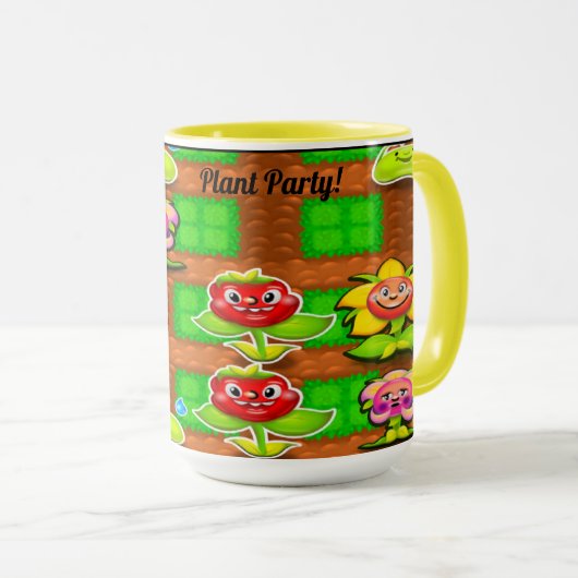 Mug du parti plante (Devant droit)