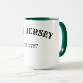 Mug du patrimoine du New Jersey (Devant droit)