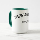 Mug du patrimoine du New Jersey (Devant gauche)