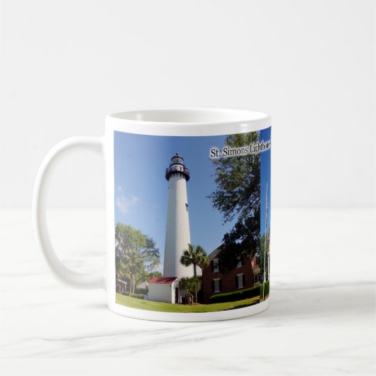 Mug du phare de Saint-Simons (Gauche)