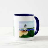 Mug du phare d'Edgartown (peinture uniquement) (Devant droit)