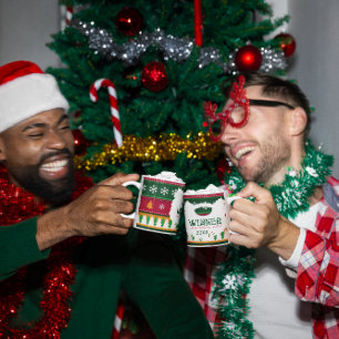 Mug du prix de concours de pull de Noël laid