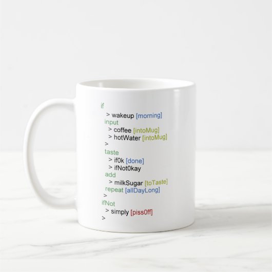 Mug du programmeur (Gauche)