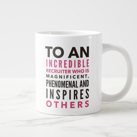 Mug du recruteur professionnel (Droite)