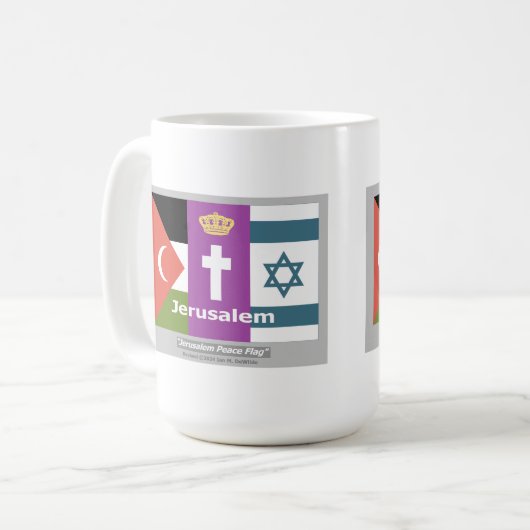 Mug du roi des rois de Jérusalem (Devant gauche)