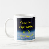 Mug du télescope spatial Hubble avec la devise ori (Gauche)