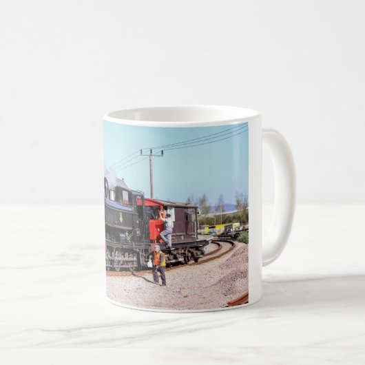 Mug du train à vapeur (Devant droit)