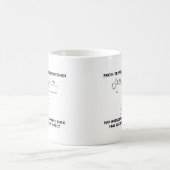 Mug Du tryptophane à la sérotonine (humour de chimie) (Centre)